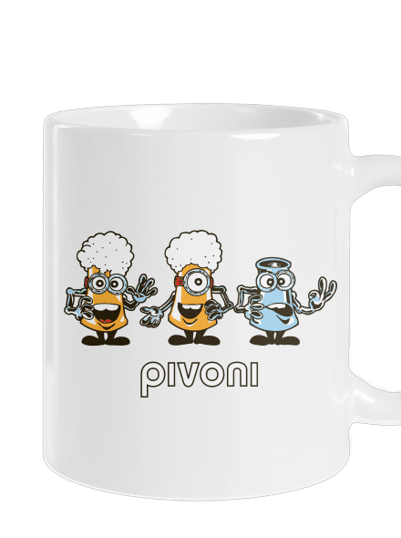 Pivoni klasický hrnček White