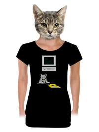 dámske tričko s lemom