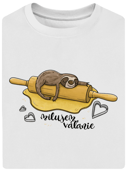 Milujem váľanie unisex tričko oversized White