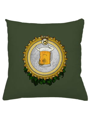 Pivný horoskop: Býk vankúš Olive Green