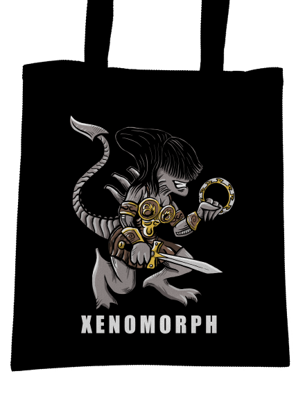 Xenomorph taška Black