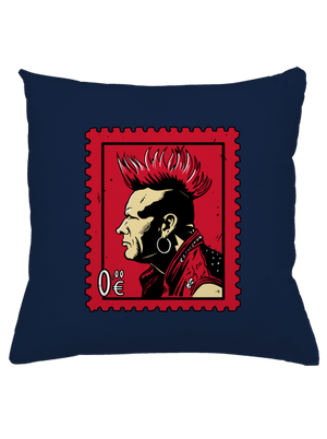 Známka punku vankúš Dark Navy