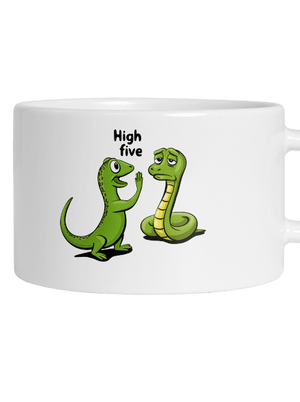 High Five hrnček makronka White