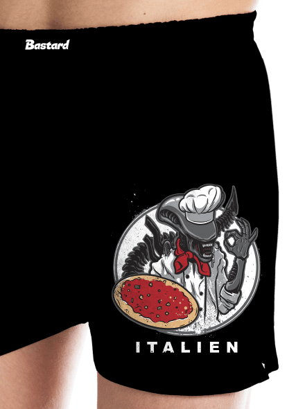 Italien pánske trenky Black