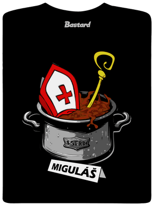 Miguláš pánske tričko Black