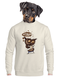 unisex mikina bez kapucne