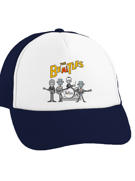 AI Beatles šiltovka truckerka French Navy cap