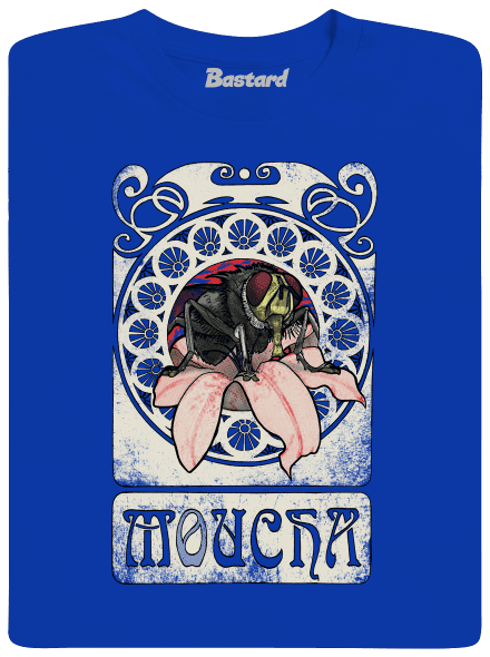 Mucha pánske dlhý rukáv Royal Blue