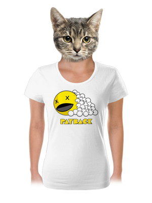 Payback dámske tričko White