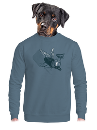 unisex mikina bez kapucne