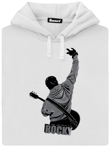 Rocky dámska mikina klokanka White
