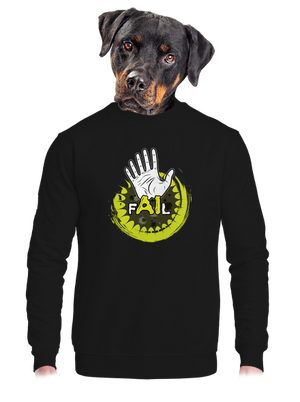 unisex mikina bez kapucne