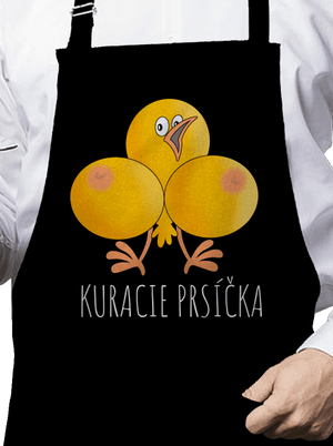 Kuracie prsíčka zástera Black