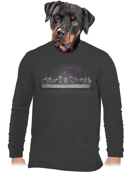Jesus a Lebowski pánske dlhý rukáv Dark Grey