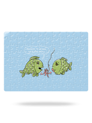 Háčik puzzle White