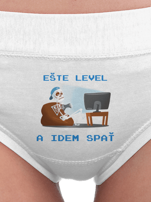 Ešte level dámske nohavičky White