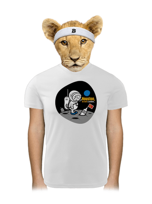 Máme problém detské športové tričko White