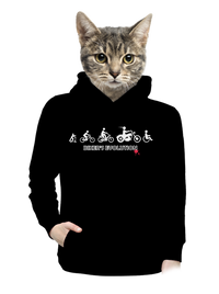 dámska mikina klokanka