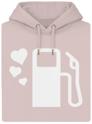 Plnú prosím unisex mikina premium Rose Chalk