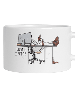 Home Office hrnček makronka White