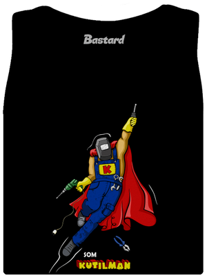 Kutilman dámske tielko klasické Black