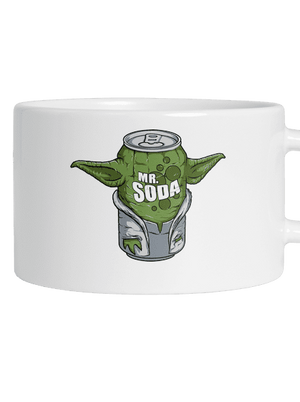 Mr. Sóda hrnček makronka White