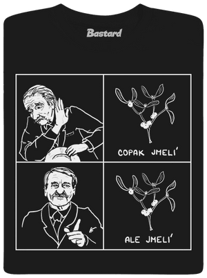 Cimrman: Copak jmelí pánske tričko Black