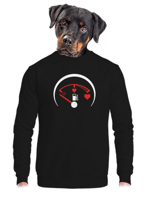 unisex mikina bez kapucne