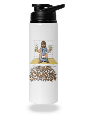 BurChuck flaša na vodu White
