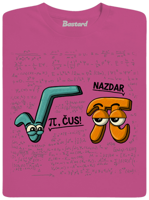 Pí, čus! detské tričko Fuchsia