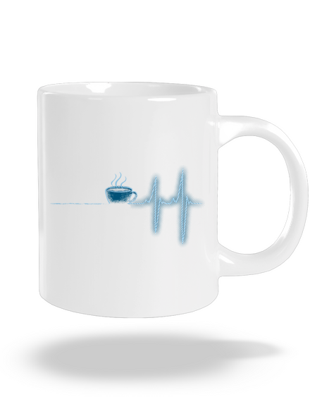 Coffee help veľký hrnček White