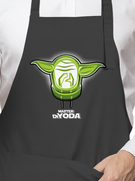 Mistr DiYoda zástera Dark Grey