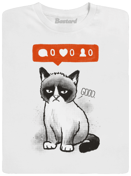 Grumpy pánske dlhý rukáv White