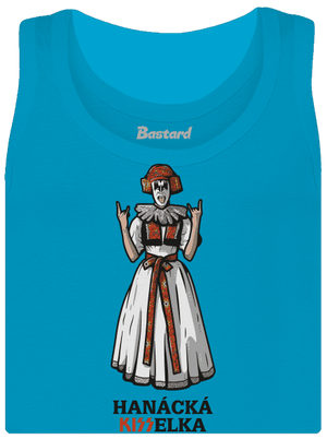 Hanácká Kisselka dámske tielko klasické Blue Atol