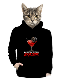 dámska mikina klokanka