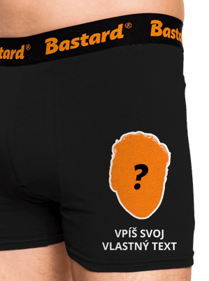 Tvoja hlava boxerky Black