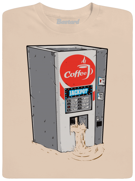 Jackpot pánske tričko Sand