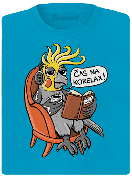 Korelax dámske športové tričko Blue Atol