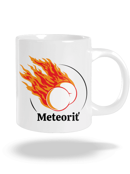 Meteoriť veľký hrnček White