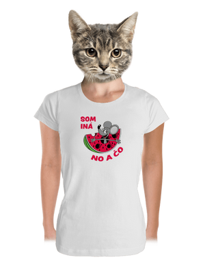 Som iná dámske tričko prémium White