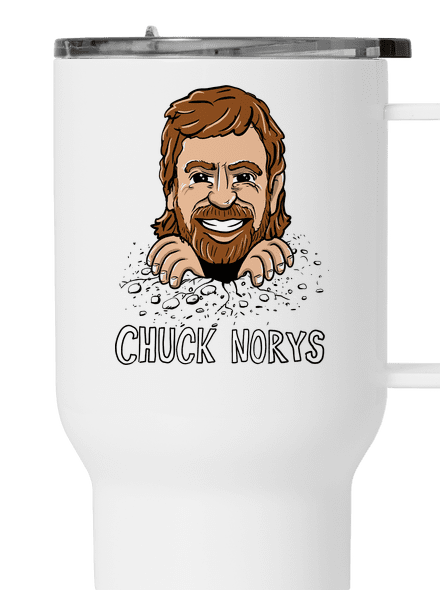 Chuck Norys termohrnček White