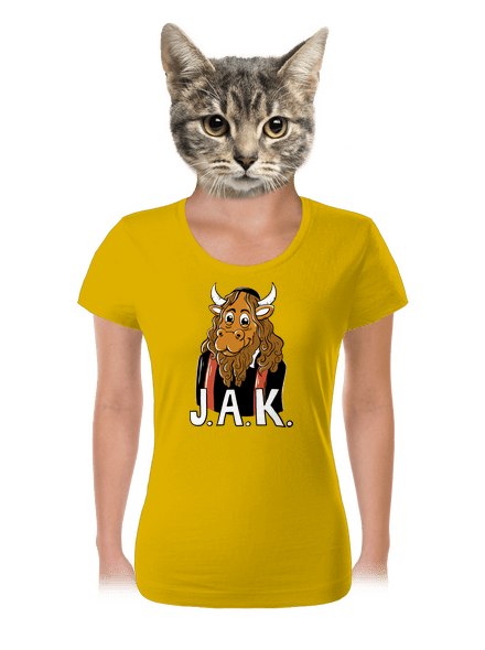Jak dámske tričko Yellow