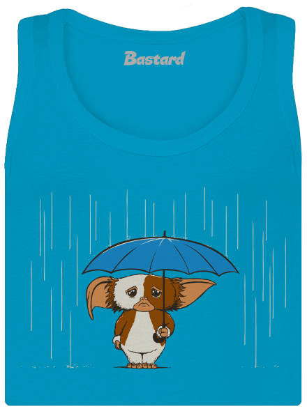Gremlins dámske tielko klasické Blue Atol