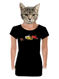 dámske tričko s lemom