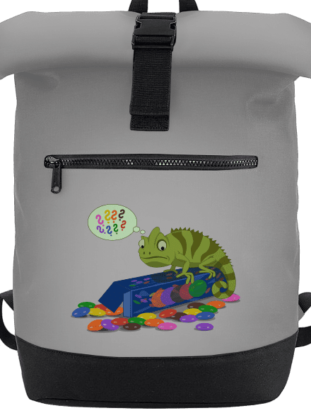 Zmätený chameleón batoh Grey Marl