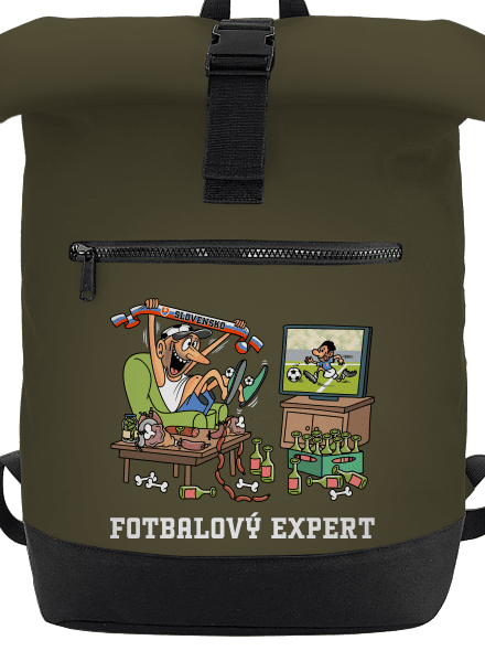 Futbalový expert batoh Military Green
