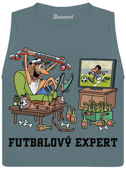 Futbalový expert dámske tielko voľné Heather Deep Teal