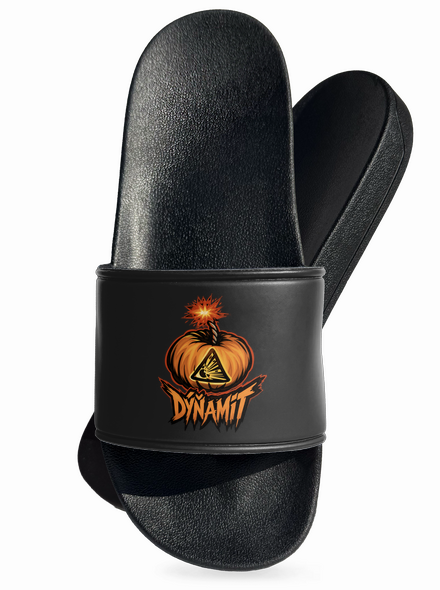 Dýňamit šľapky Black