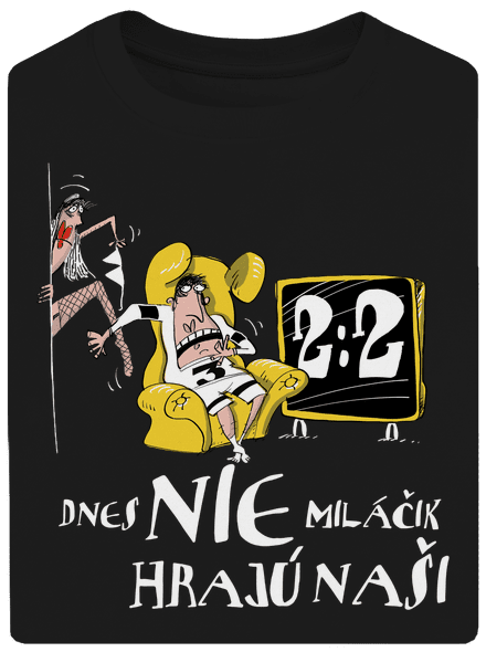 Hrajú naši unisex tričko oversized Black
