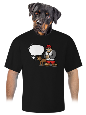 unisex tričko oversized